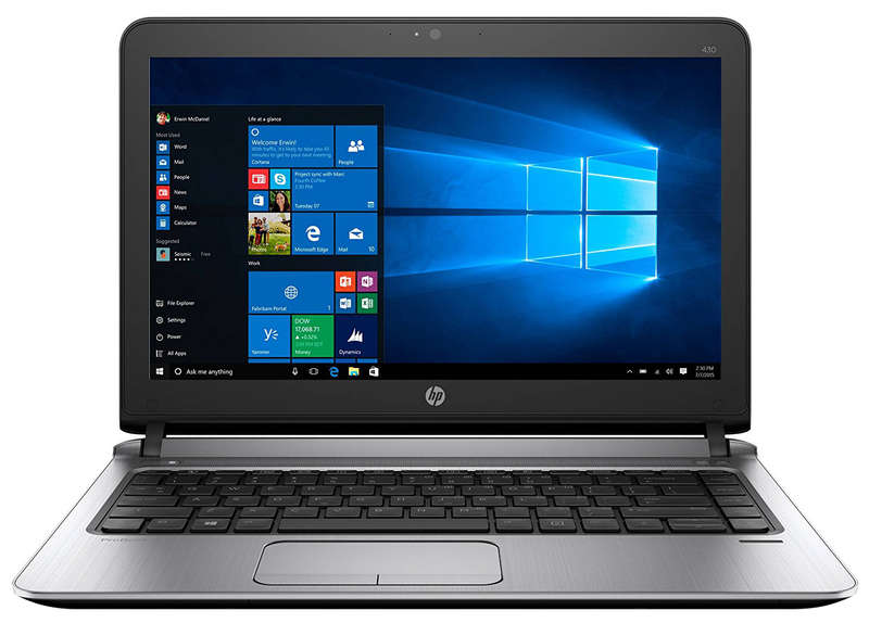 HP ProBook 430 G3 Processor Intel Core i5-6200U VideoCard Intel HD Graphics 520 RAM 8GB STORAGE 256G