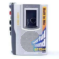 Sony (Model TCM-150) compact hand-held cassette recorder with built-in speaker(COLLECTABLE)