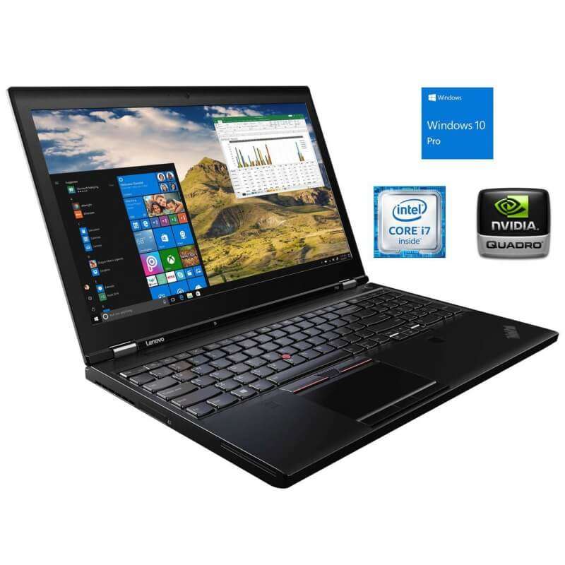 Lenovo ThinkPad P51 Workstation - i7 6th gen - 16GB RAM - 256GB SSD