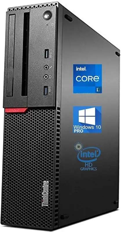 Lenovo ThinkCentre M900 SFF Desktop Computer, Intel Core i5-6700 Upto 4.0GHz, 16GB RAM, 512 SSD, 4K