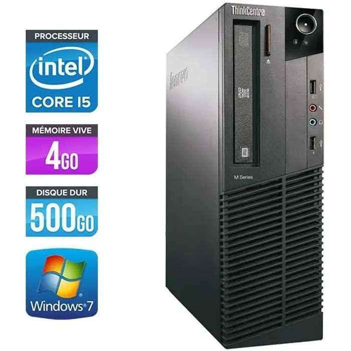 Lenovo Core i5 , 500GB HDD, 4GB Ram, (refurbished)