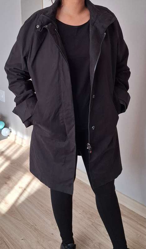 Black zip up jacket...size Medium