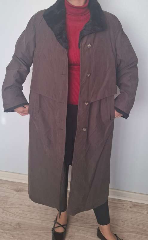 Brown winter coat  ....size 2XL
