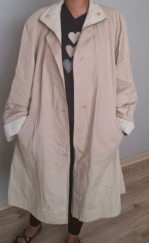 Beige trench coat ....size 2XL