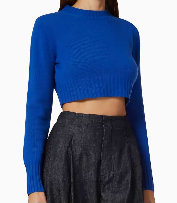 Blue Cropped Jersey