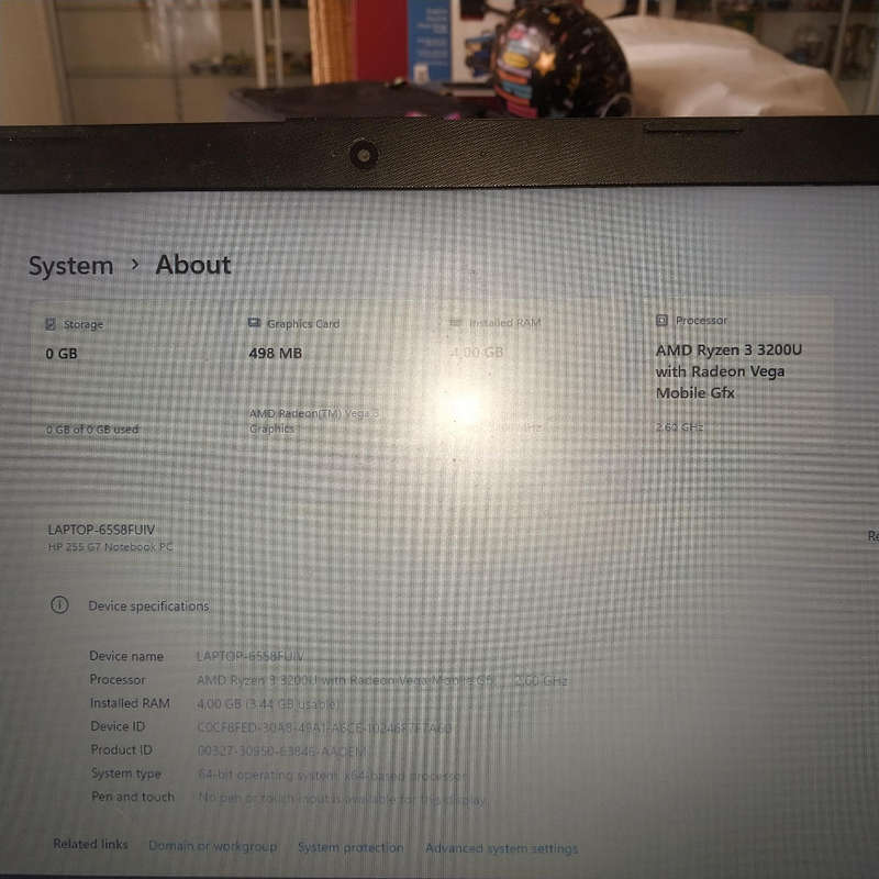 HP 255 G7 Laptop PC