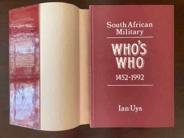 South Africa Military, WHOS WHO, Ian Uys