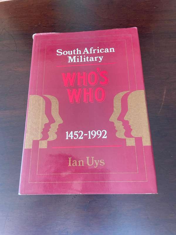 South Africa Military, WHOS WHO, Ian Uys