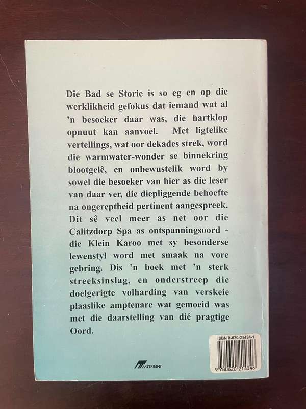 DIE BAD SE STORIE, Aletta Hanekom