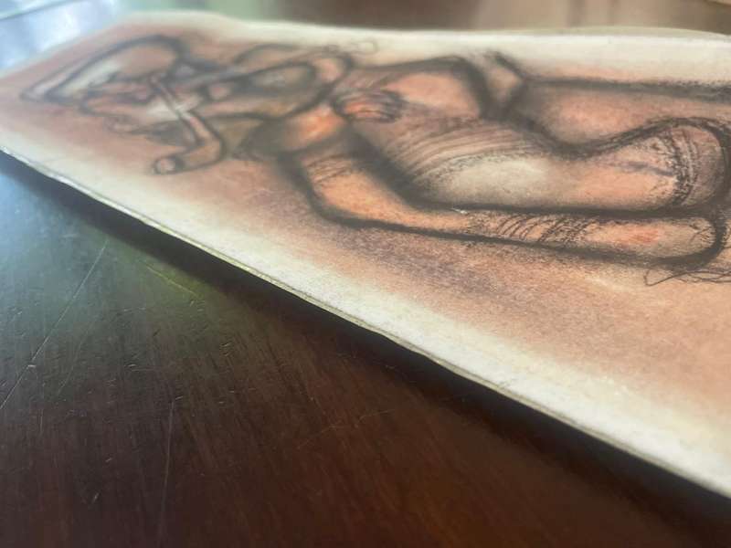 Daniel Selepe uframed art