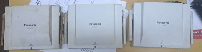 Panasonic NS500 PABX System with Switchboard and Cordless Dect Phones (Price Reduced)