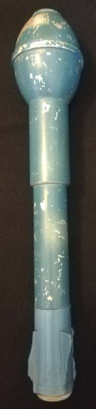 SADF Practice Rifle Grenade,Fins Damaged, Totally Inert, No overseas postage.