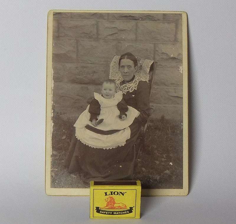 UNDER R100 - Vintage / Antique photograph - Mother and child