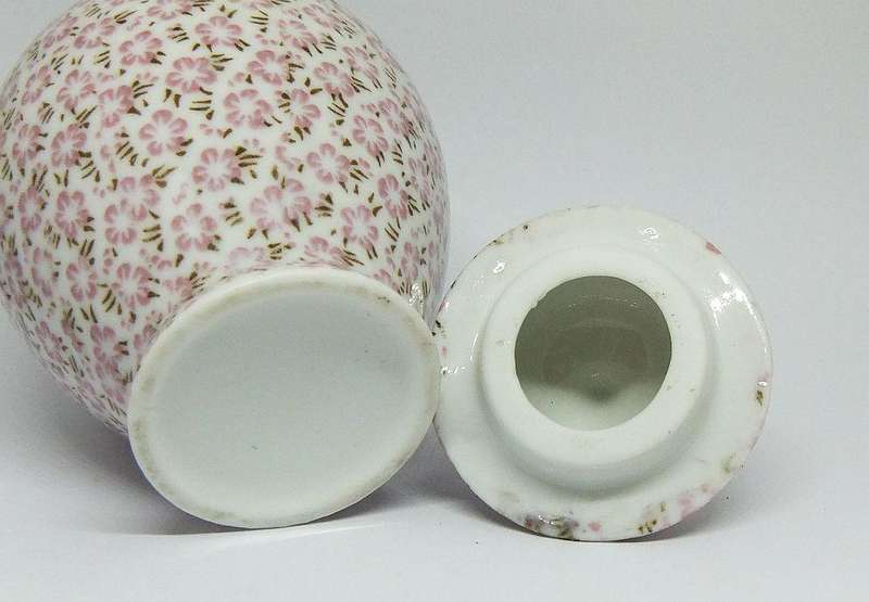 UNDER R100 - Vintage porcelain - Small lidded jar by Palcon