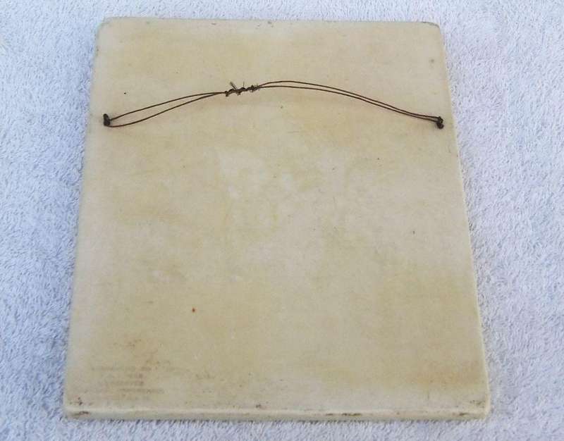 An early 20th century Ivorex plaque commemorating victims of Boer war concentration camps