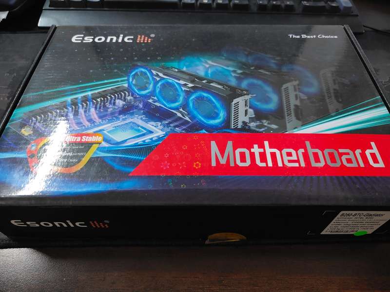 ESONIC B250-BTC-Gladiator mining motherboard