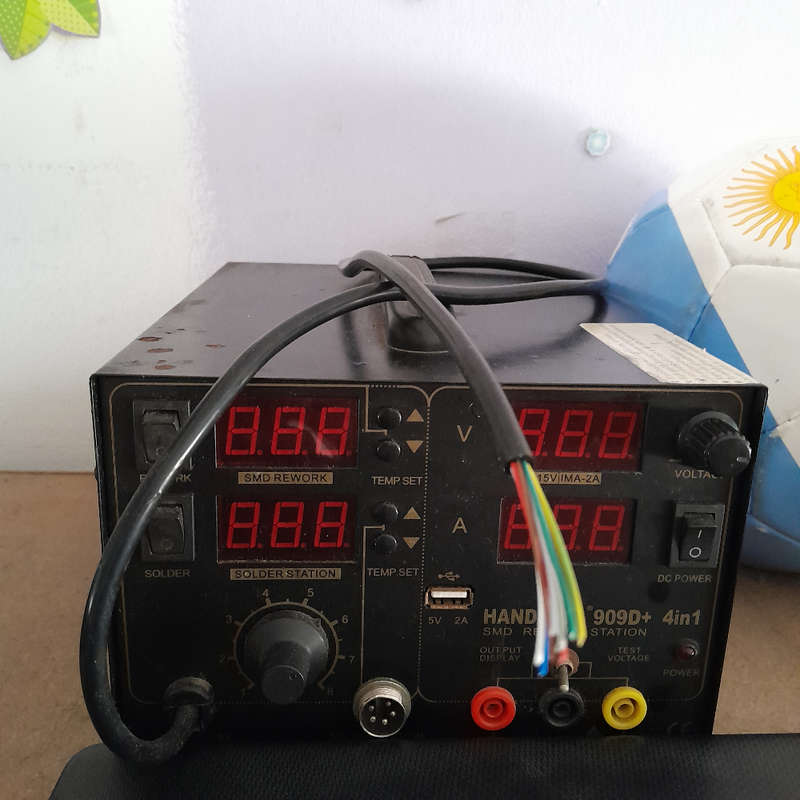Hot air machine solder