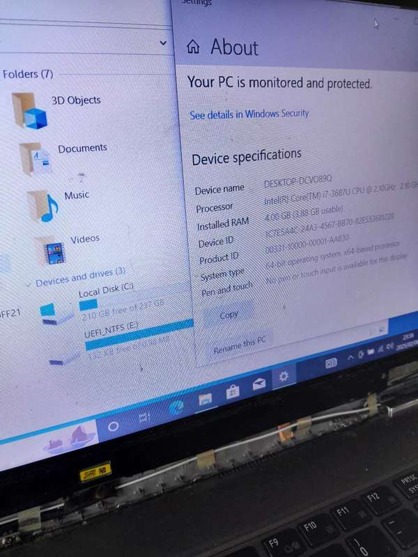 Toshiba laptop i7 vpro