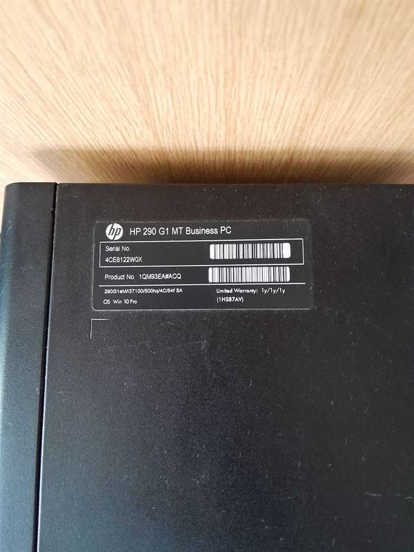 i3 tower 7th gen comes on no display