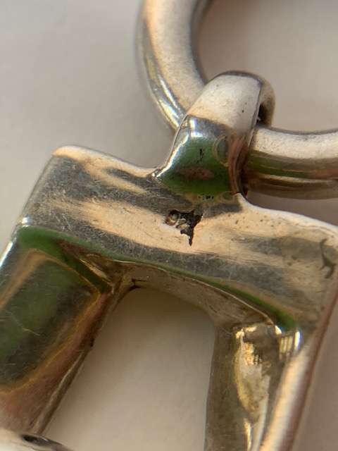 Sterling Silver 925 Flat link Necklace