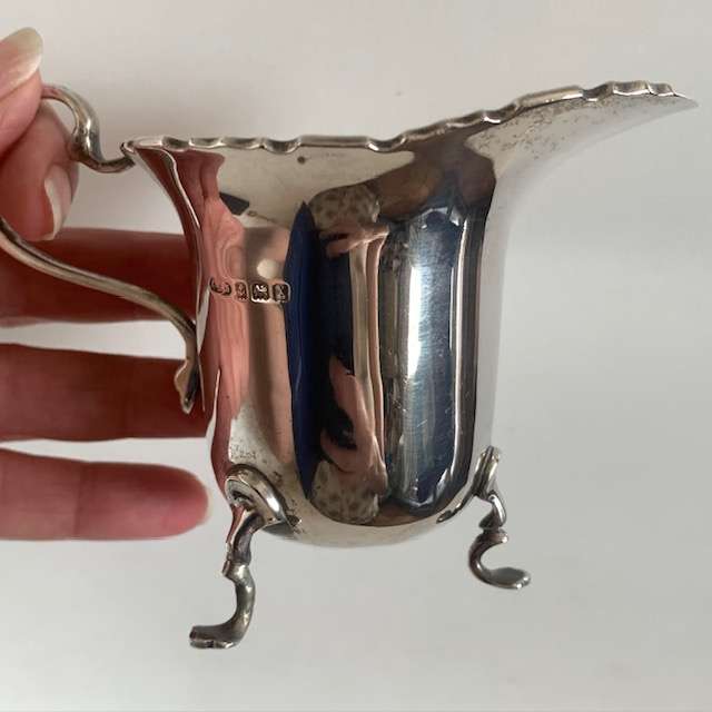 Hallmarked Silver Milk jug/ Creamer 75g