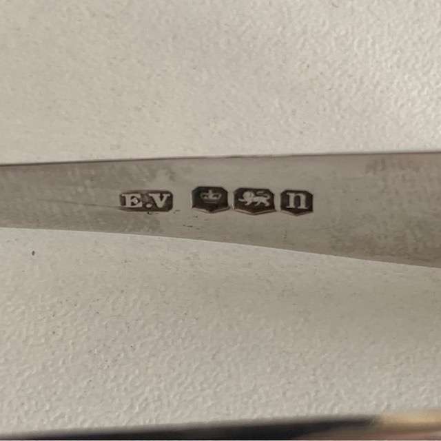Hallmarked Silver Sugar tongs