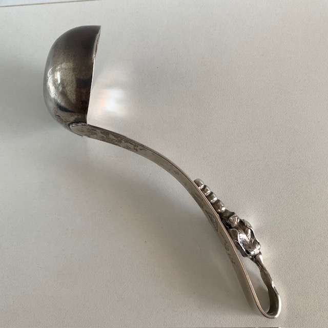 Hallmarked Sterling silver ladle