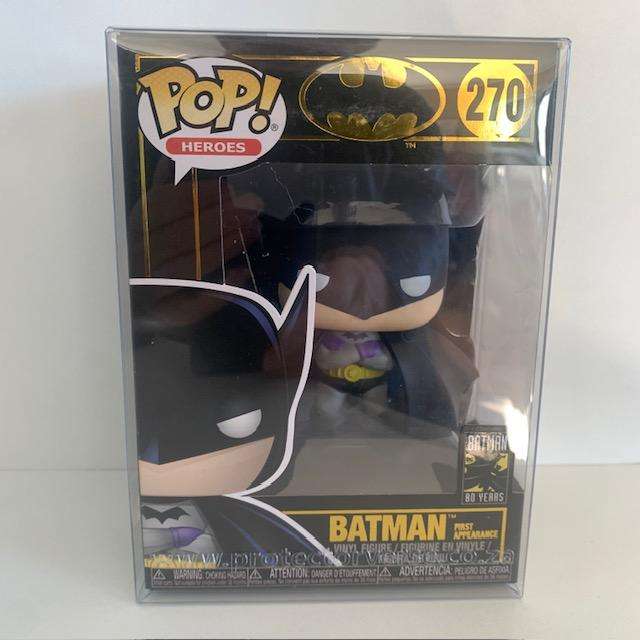 Batman First Appearance Funko pop #270, With Pop Protector