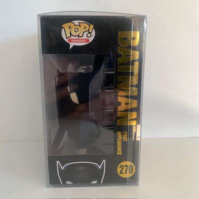 Batman First Appearance Funko pop #270, With Pop Protector