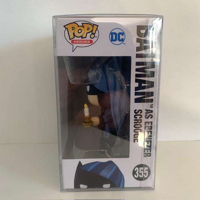 DC Super Heroes Batman Funko Pop #355 Batman as Ebenezer Scrooge With pop protector