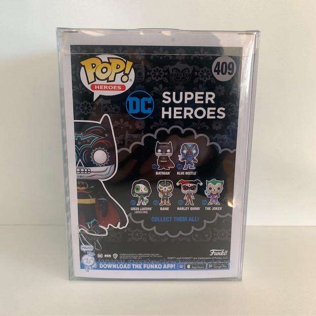DC Super Heroes Batman Funko Pop #409 With pop protector