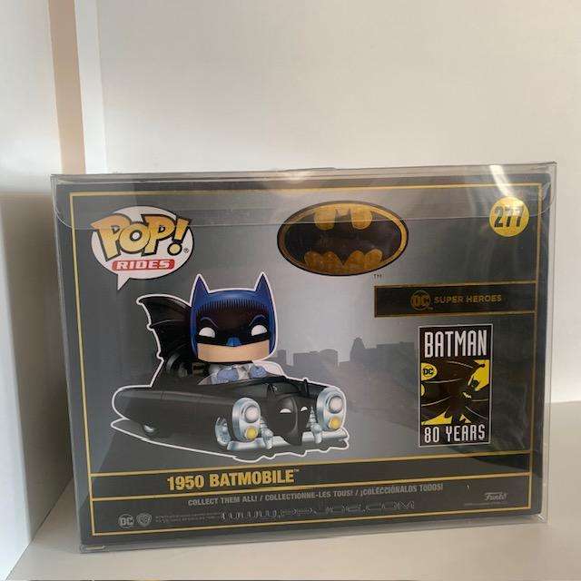 1950 Batmobile Pop rides, Funko Pop #277, With Pop Protector