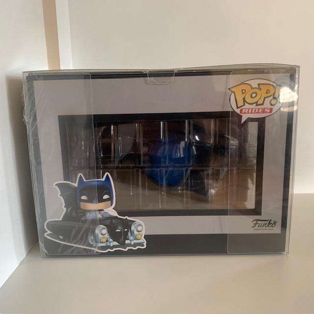 1950 Batmobile Pop rides, Funko Pop #277, With Pop Protector