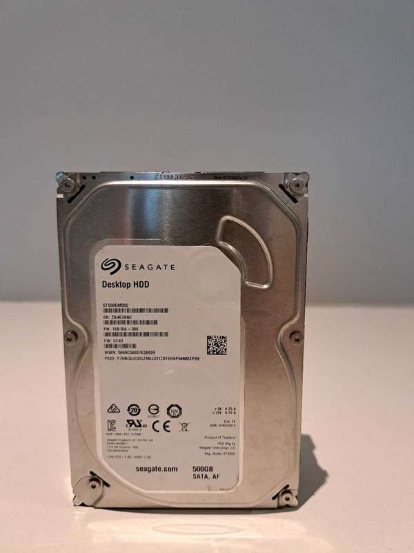 Seagate 500GB Harddrive