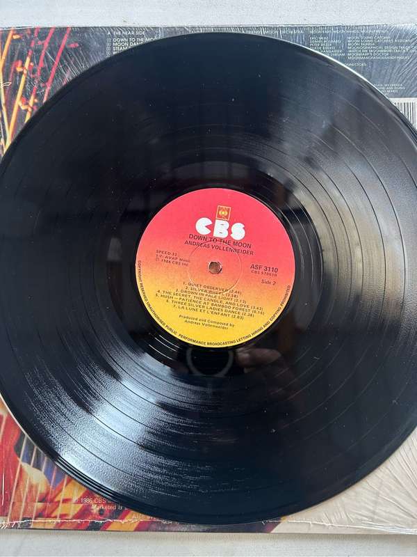 ANDREAS VOLLENWEIDER - DOWN TO THE EARTH LP VINYL