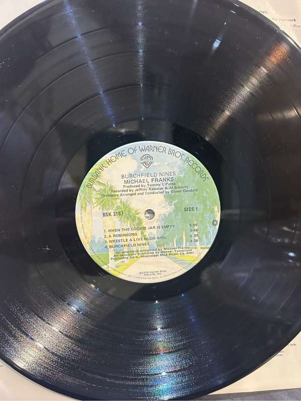 MICHAEL FRANKS - BURCHFIELD NINES LP VINYL