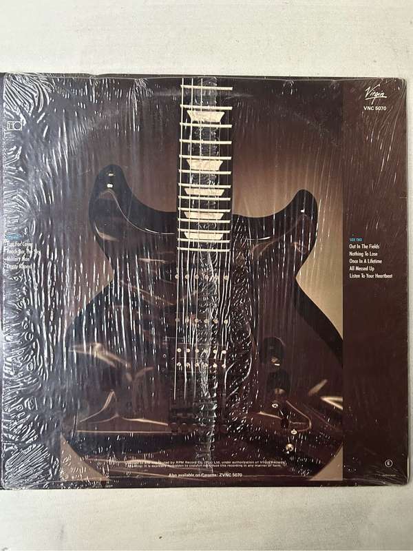 GARY MOORE - RUN FOR COVER LP VINYL