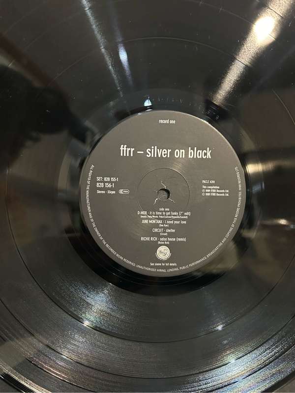 CHICAGO HOUSE FFR SILVER ON 2LP VINYL