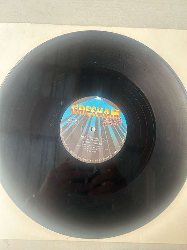 STEWART IRWING - HEARTBREAK HILL/ HEART OF STONE LP VINYL