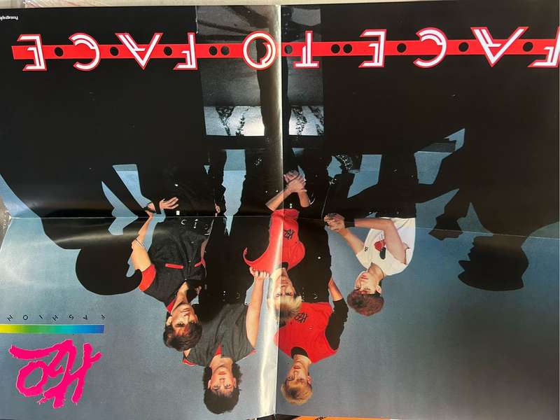 FACE TO FACE LP VINYL WITH POSTER