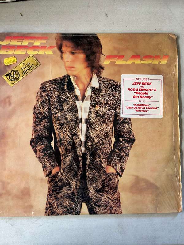 JEFF BECK - FLASH LP VINYL