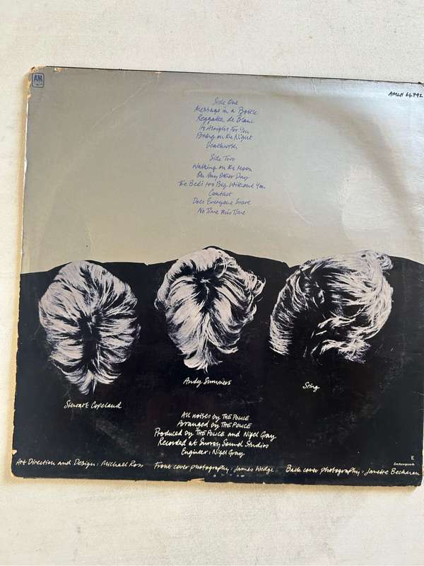 THE POLICE - RAGGATTA DE BLANC LP VINYL