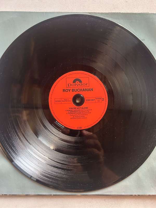 ROY BUCHANAN  - YOURE NOT ALONE LP VINYL
