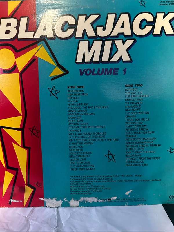 THE SCRATCH BAND - BLACKJACK MIX LP VINYL