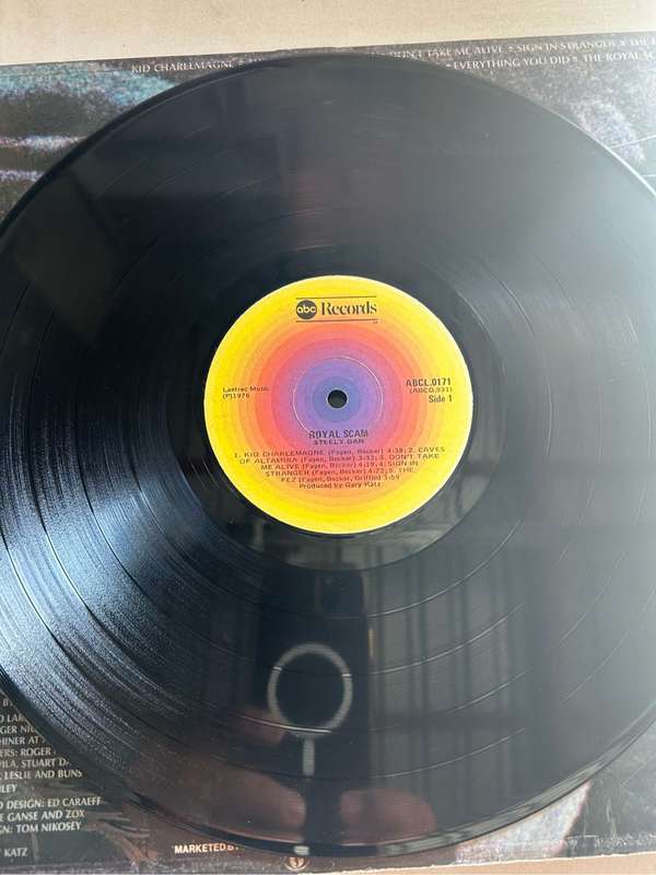 STEELY DAN - ROYAL SCAM LP VINYL