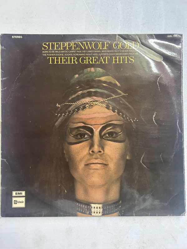 STEPPENWOLF GOLD - THEIR GREAT HITS LP VINYL