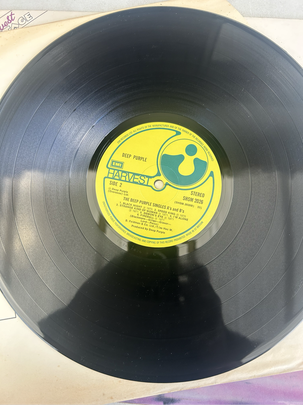 DEEP PURPLE - SINGLES As AND Bs LP VINYL