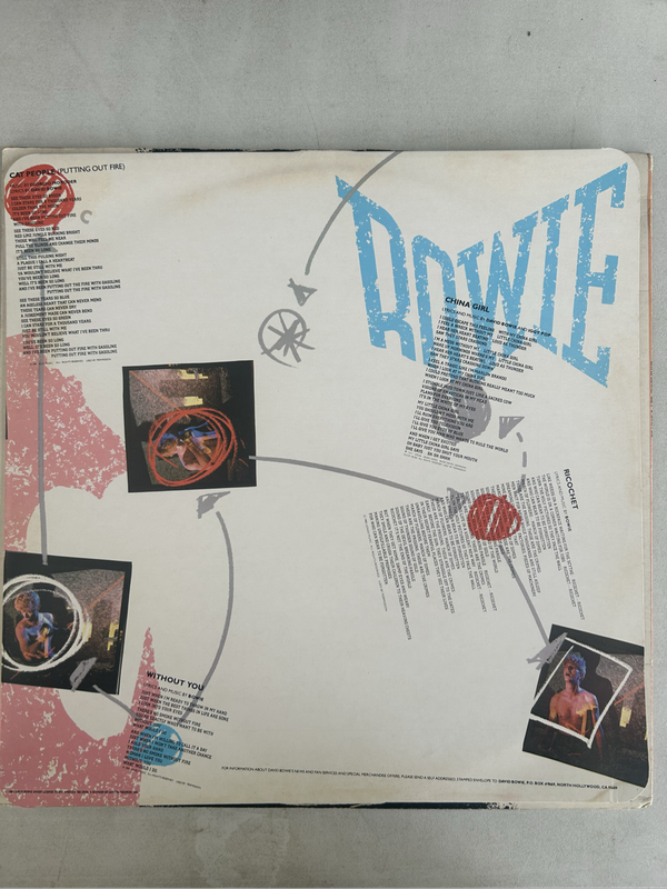 DAVID BOWIE - LETS DANCE LP VINYL