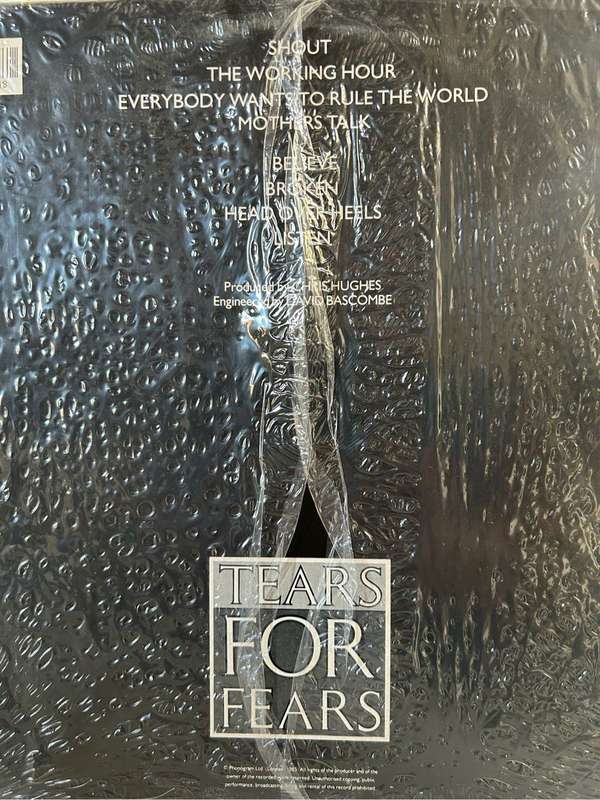 TEARS FOR FEARS -SONGS FROM THE BIF CHAIR LP VINYL