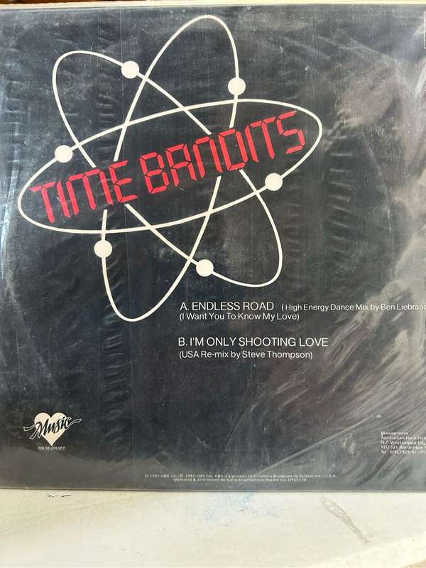 TIME BANDITS - IM ONLY SHOOTING LOVE MAXI 12 LP VINYL